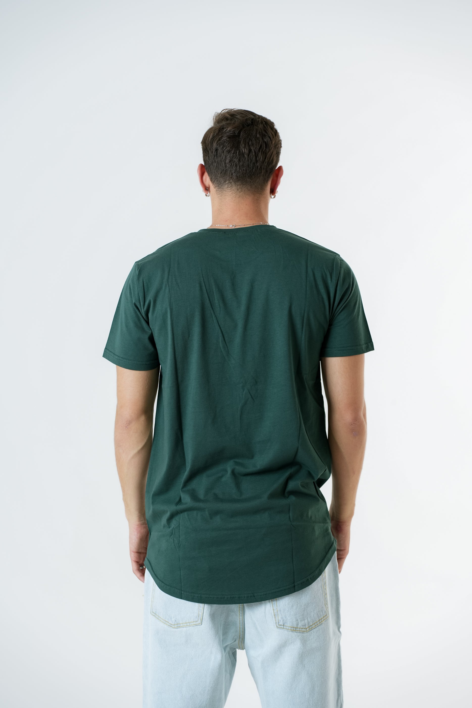 T-Shirt In Cotone Fondo Ovale