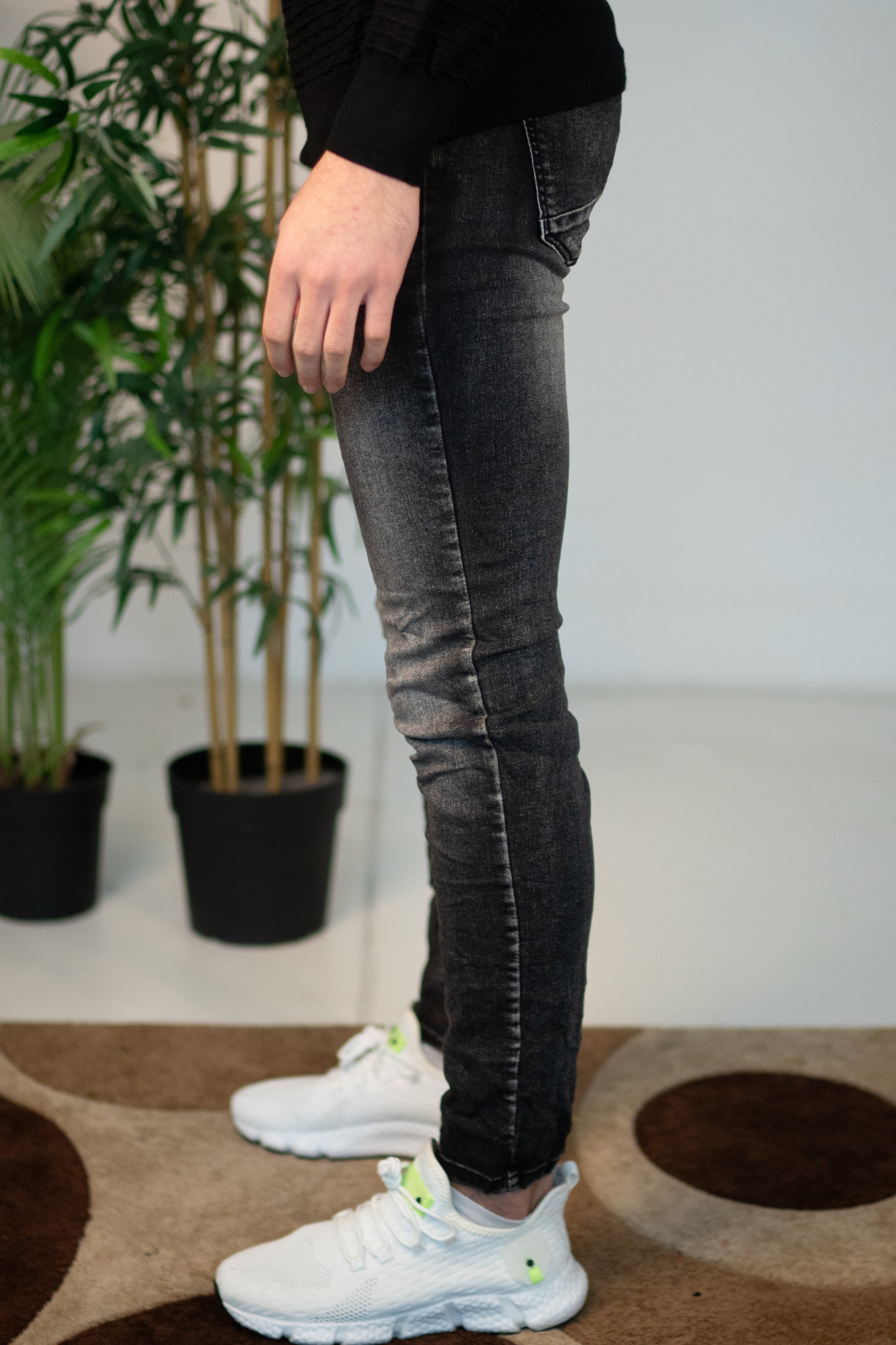 Jeans Grigio Slim Fit