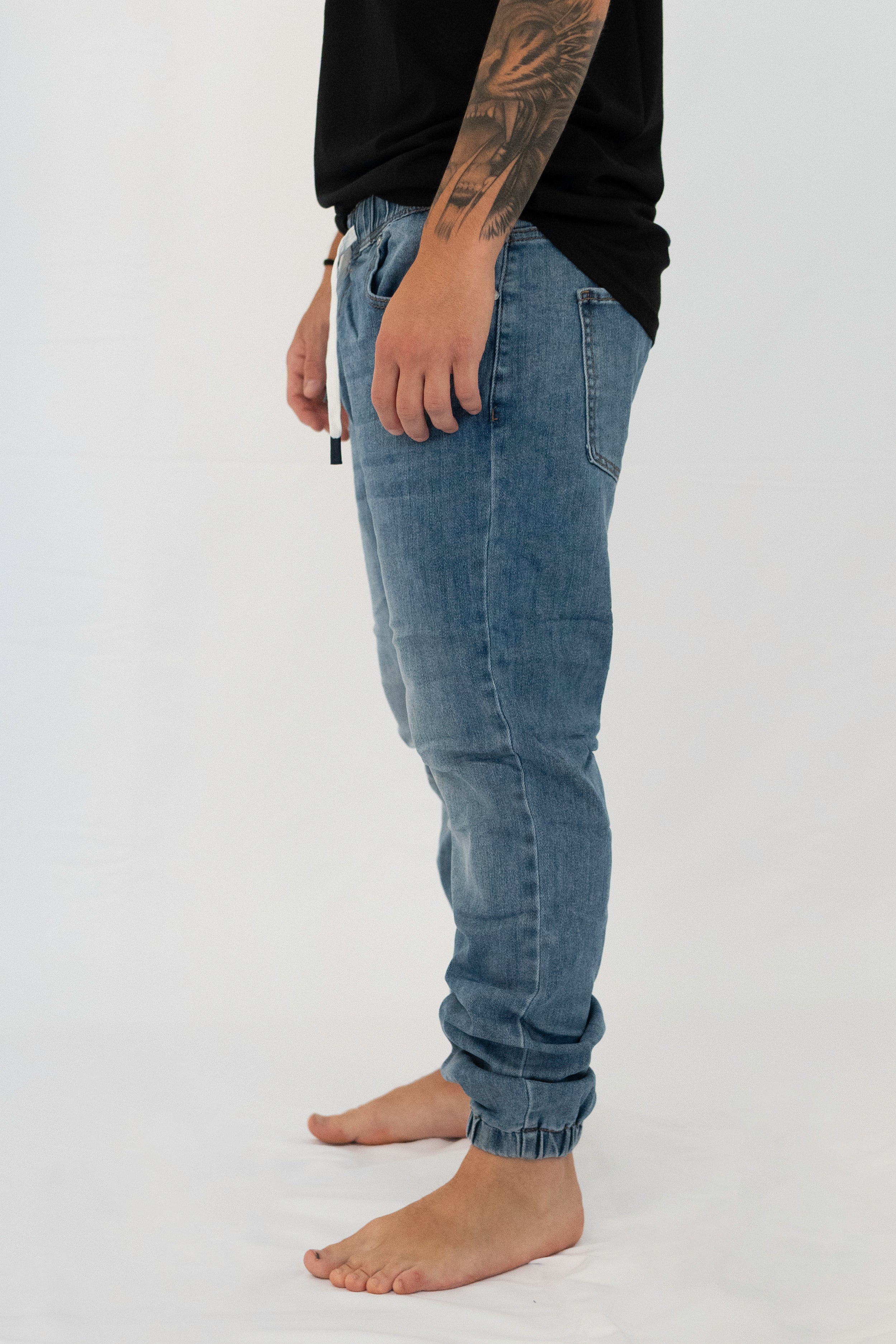 Jeans Con Elastico