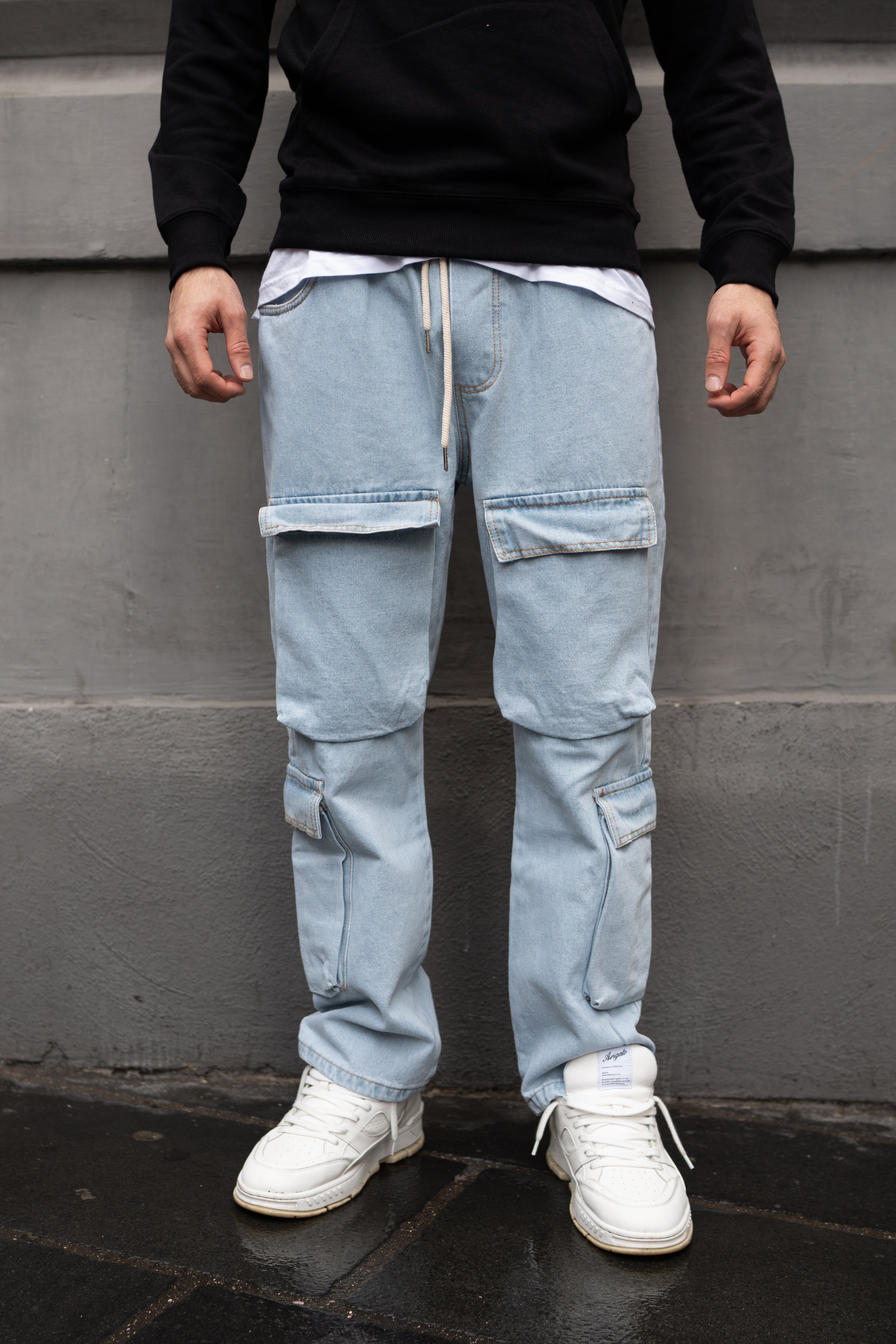 Jeans con doppio Tascone